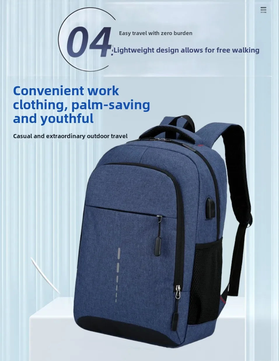 Classic Men Waterproof Backpack USB Charging Casual Travel Backpack Men Large Capacity Travel Laptop Backpack School Bag bolsas