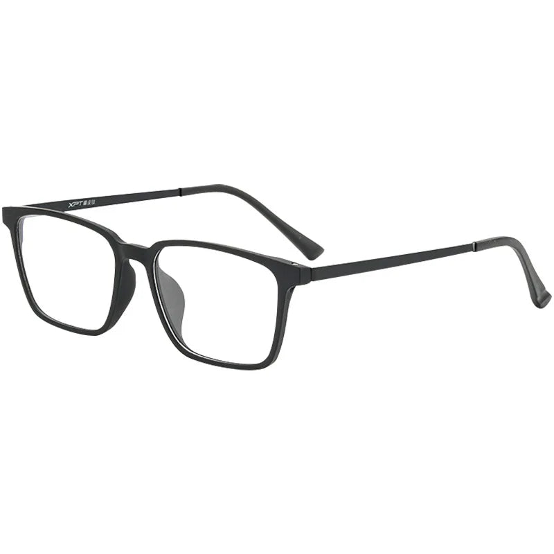 FIRADA Fashion Eyewear Retro Square Titanium TR90 Large Size Eyeglasses Optical Prescription Glasses Frame For Men Women 9822