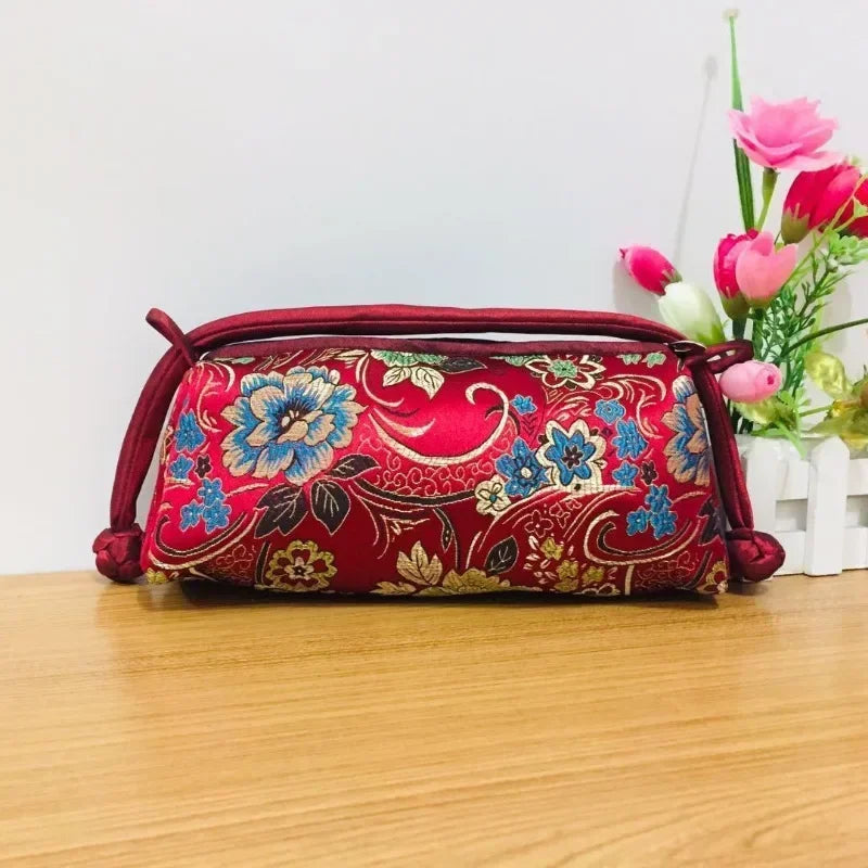 New Chinese Style Retro Bag Designer Chinese Style Silk Bag Japanese Hand Embroidery Totes Fashion Handbags and Purses