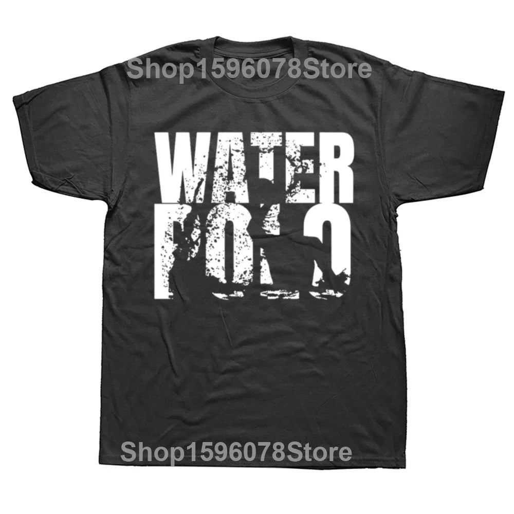 Funny Water Polo Waterpolo T Shirts Summer Style Graphic Cotton Streetwear Short Sleeve Birthday Gifts T-shirt Mens Clothing