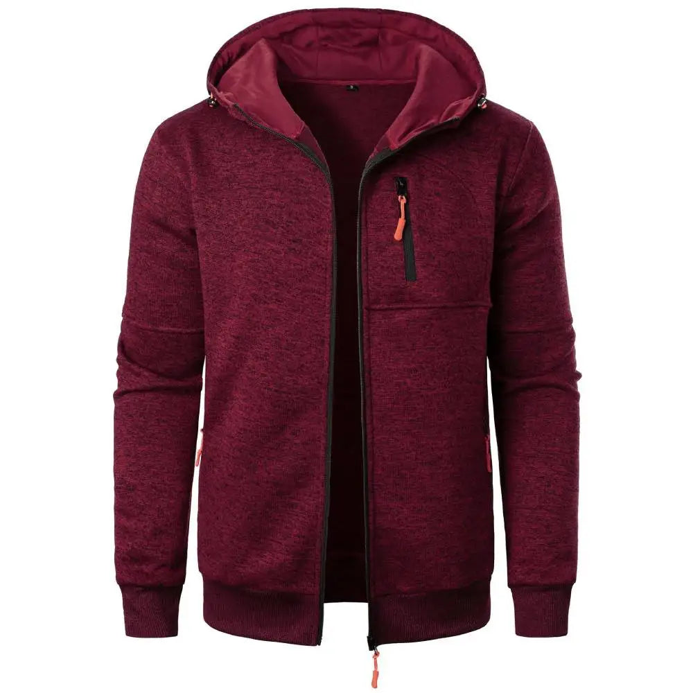 Men Casual Sports Hoodies 50 Years Mustang Car Jackets Mens Hooded Outwear Warm Fleece Tracksuit Coat  Zipper Hoodies