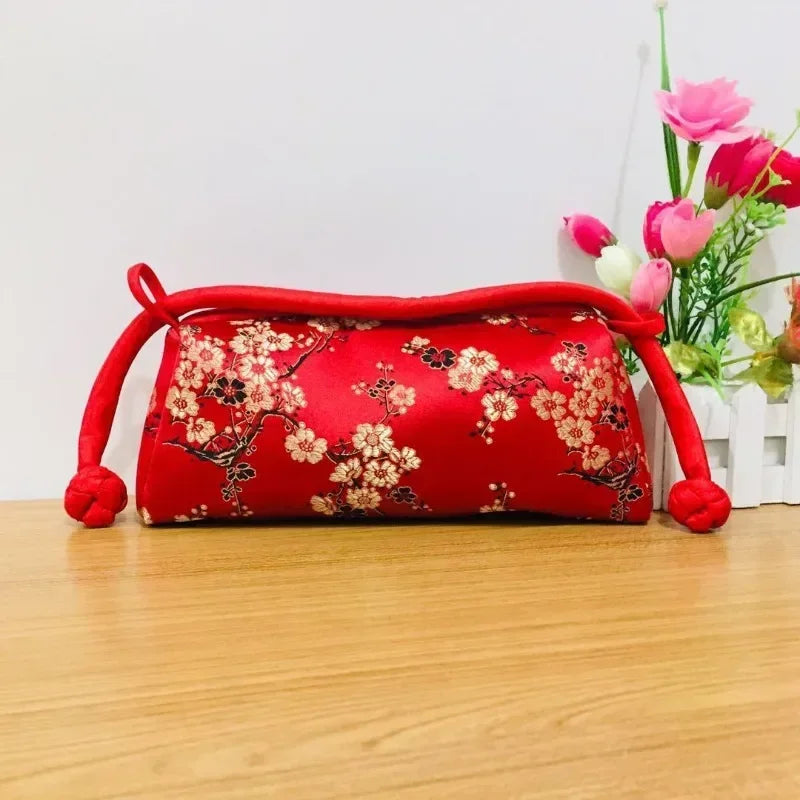 New Chinese Style Retro Bag Designer Chinese Style Silk Bag Japanese Hand Embroidery Totes Fashion Handbags and Purses