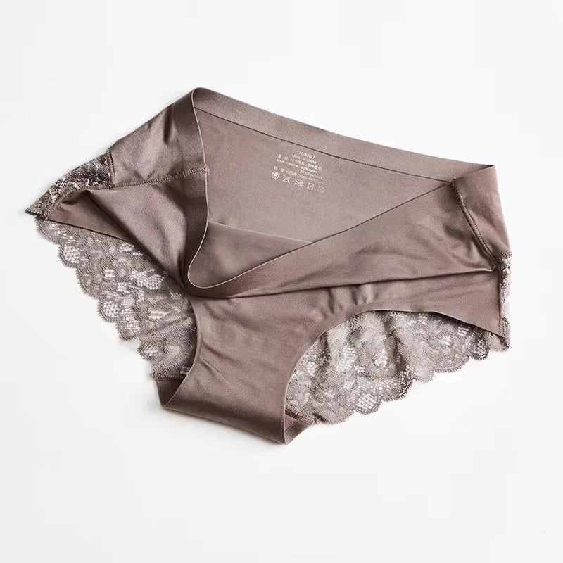 1/5/10Pcs Seamless Women Hollow Out Panties Set Underwear Comfort Lace Briefs Low Rise Female Sport Panty Soft Lady Lingerie
