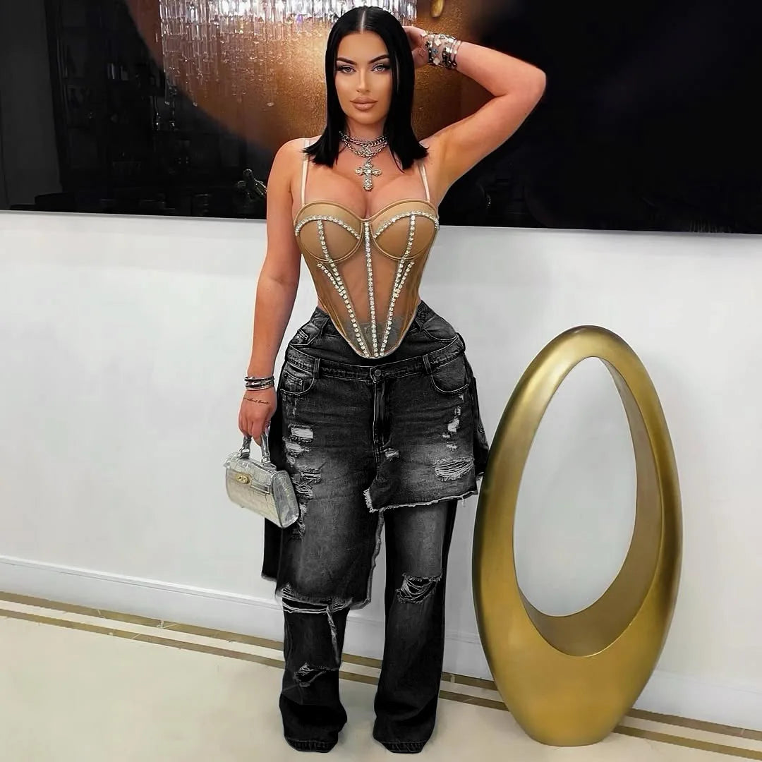 Cargo Pocket Pants High Waist Camouflage Y2K Streetwear 2025 Women Winter Fashion Clothes Trousers Sexy Elegant Baggy Pants