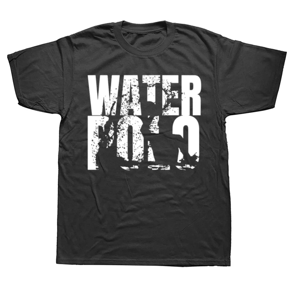 Funny Water Polo Waterpolo T Shirts Summer Style Graphic Cotton Streetwear Short Sleeve Birthday Gifts T-shirt Mens Clothing