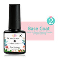 1/5PCS 7ml Dipping Nail Powder System Liquid Kit Set with Base,Activator,Top,Brush Saver Clear Nail Art Manicure Gel Polish