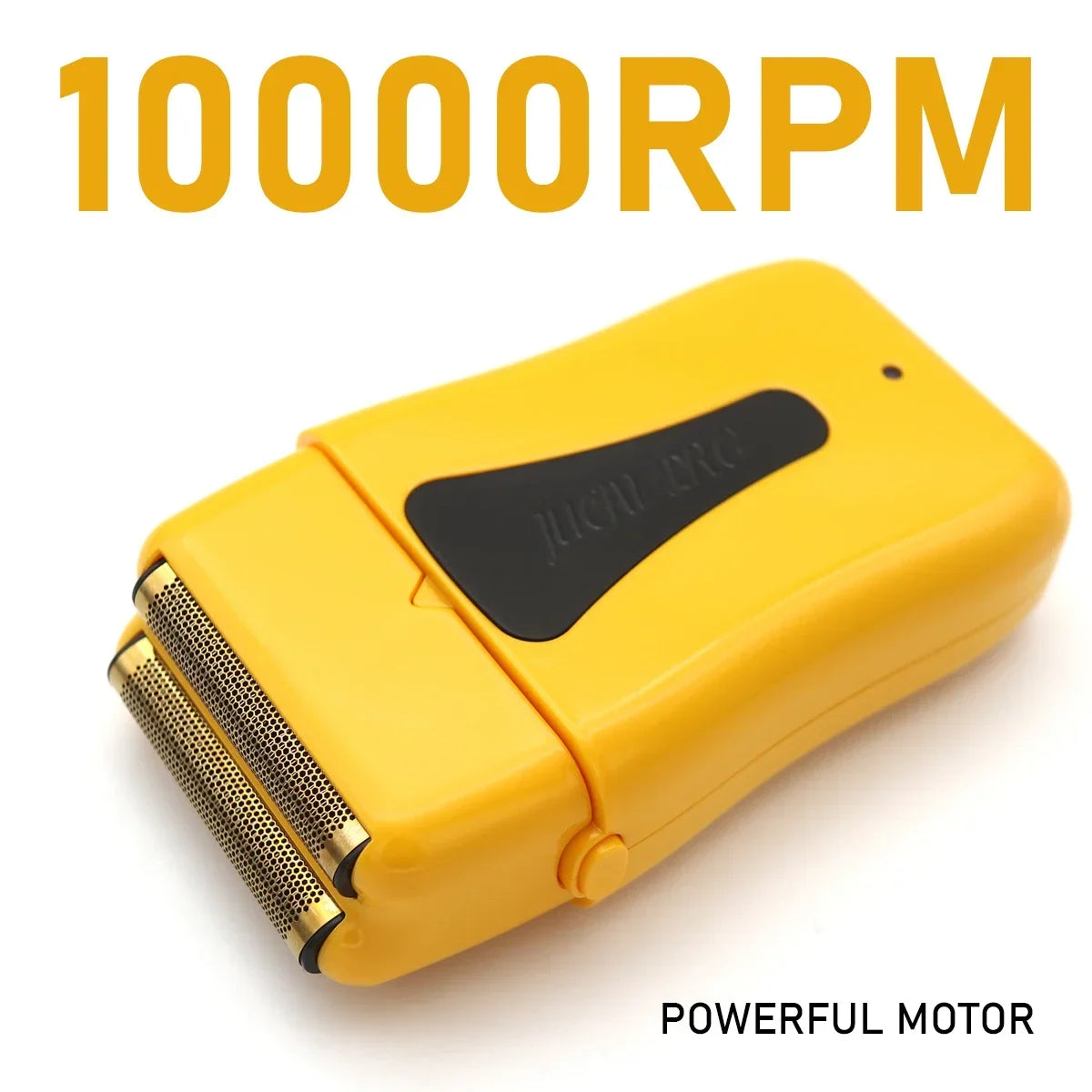 JUCAIPRO MINICANDY 10000RPM Electric Shaver Man Oil Head Double Foil Cordless Professional Barber Razor Hair Trimmer JC10000