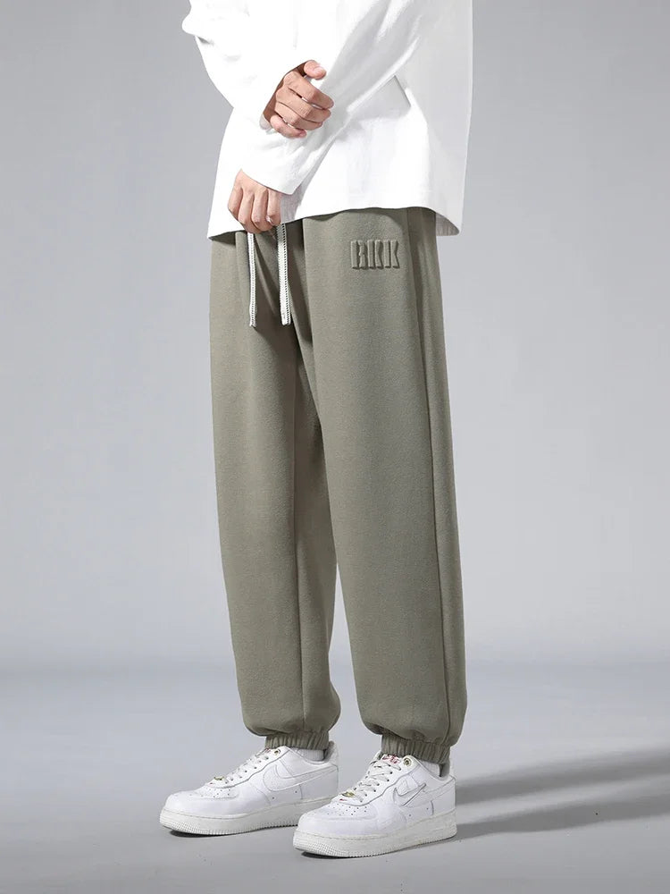 2025 Men's Jogger Cotton Sweatpants Big Size 8XL 7XL 6XL Sports Baggy Pants Sting Banding  Hip Hop Loose Harem Trousers