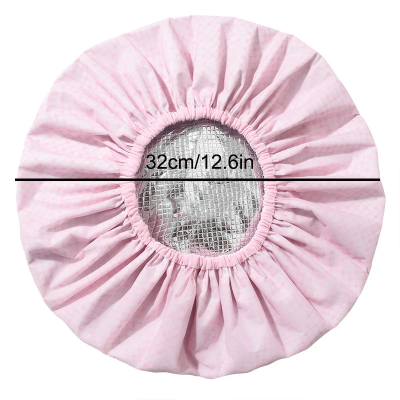 Self-heating Tin Foil Hat Thickened Heating Steam Hair Mask Cap Portable Hair Salon Smooth Hair Oil Baking Cap ✔☑