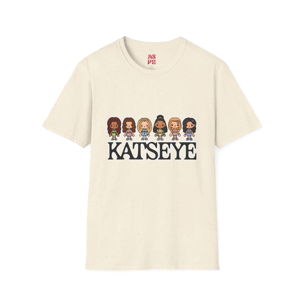 KATSEYE x TOCA BOCA Children's Unisex T-shirt Casual Wear Concert Apparel Casual Everyday Shirt T-shirt