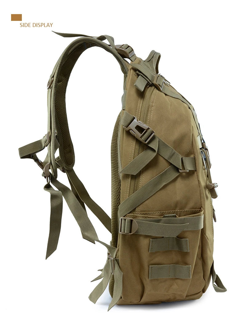 25L 900D Nylon Waterproof Backpack Outdoor Military Rucksacks Tactical Sports Camping Hiking Trekking Fishing Hunting Bag