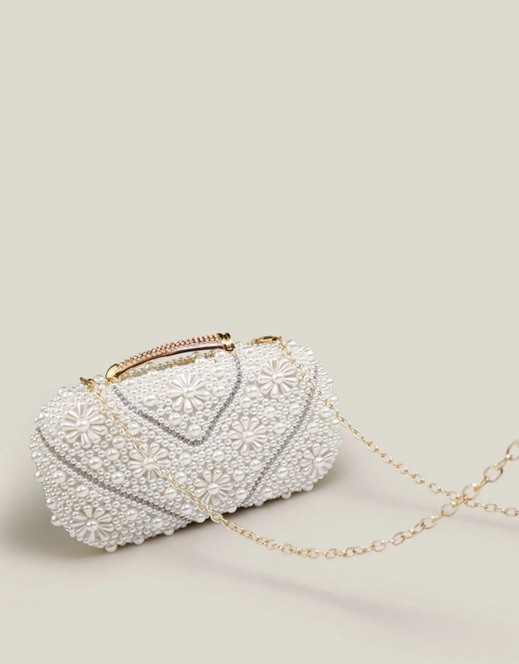 Pearl Clutch Bags Women Purse Ladies white Hand Bags Evening Bags for Party Wedding black Shoulder Bag Bolsa Feminina