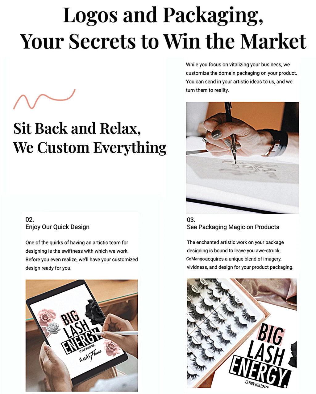Press On Fake Nail Packaging Box Custom Private Logo Empty Paper Package Wholesale  Nails Tip Box Empty With Tray