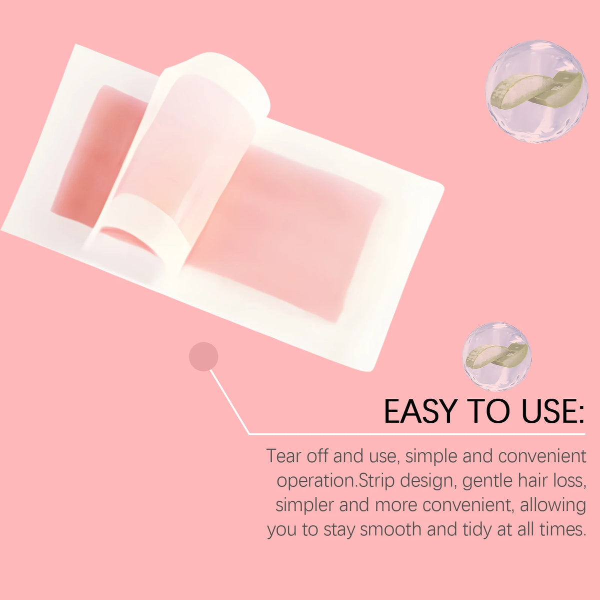 4 Fragrance Depilatory Wax Strips Professional Painless Fast Hair Removal Wax Strips For Facial Body Leg Lip Hair Removal