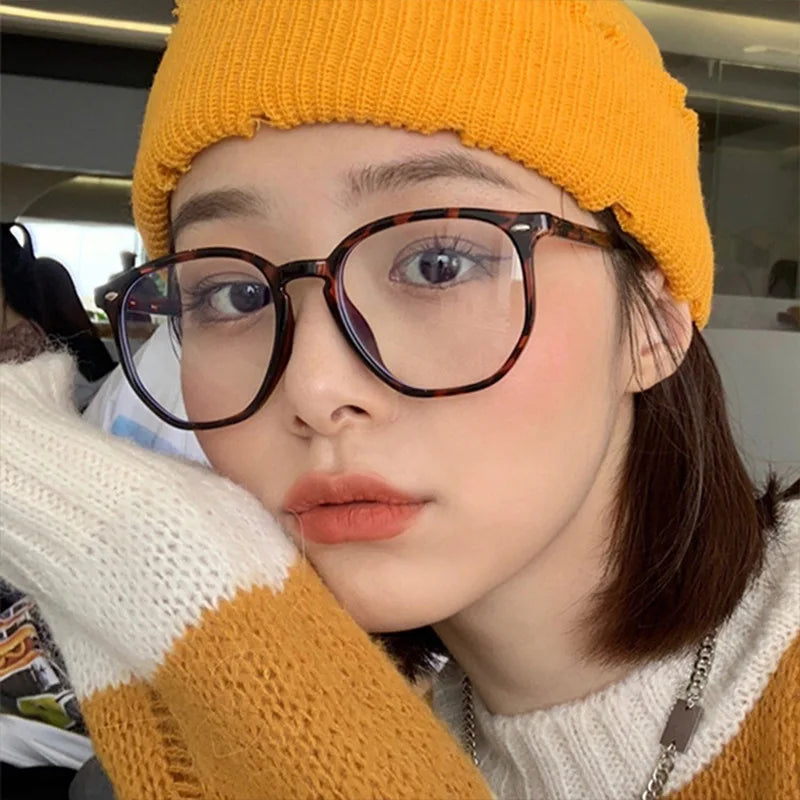 Transparent Computer Glasses Frame Women Men Anti Blue Light polygon square Eyewear Blocking Glasses Optical Spectacle Eyeglass