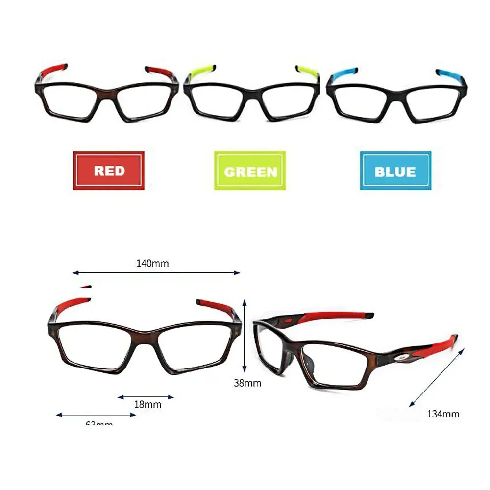 VEITHDIA Basketball Eyeglasses Football Goggle Cycling Bicycle Bike Outdoor Sport Glasses Eyewear For Myopia Prescription Lens