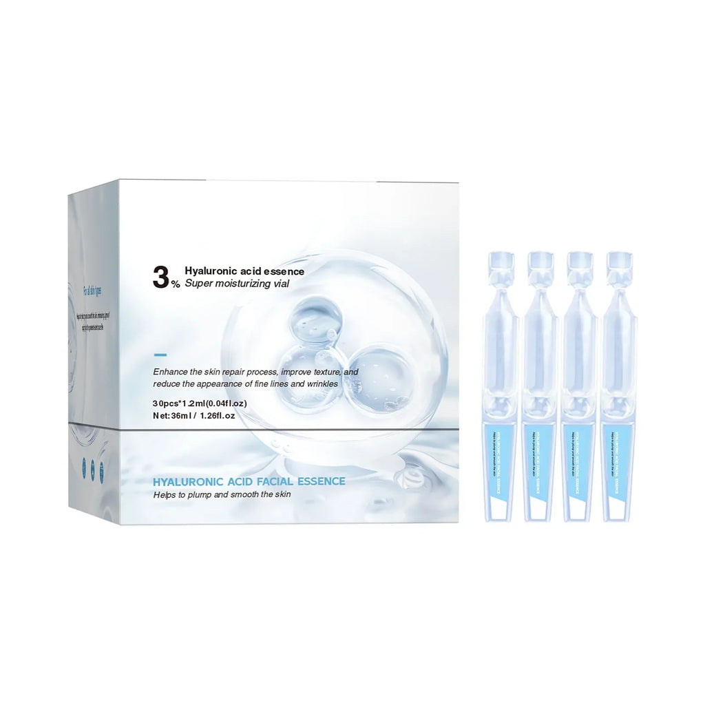 Hyaluronic Acid Liquid Serum Facial Moisturizing Lifting Glow Up Facial Essence Quick Absorption Dermapen Serum Skin Care