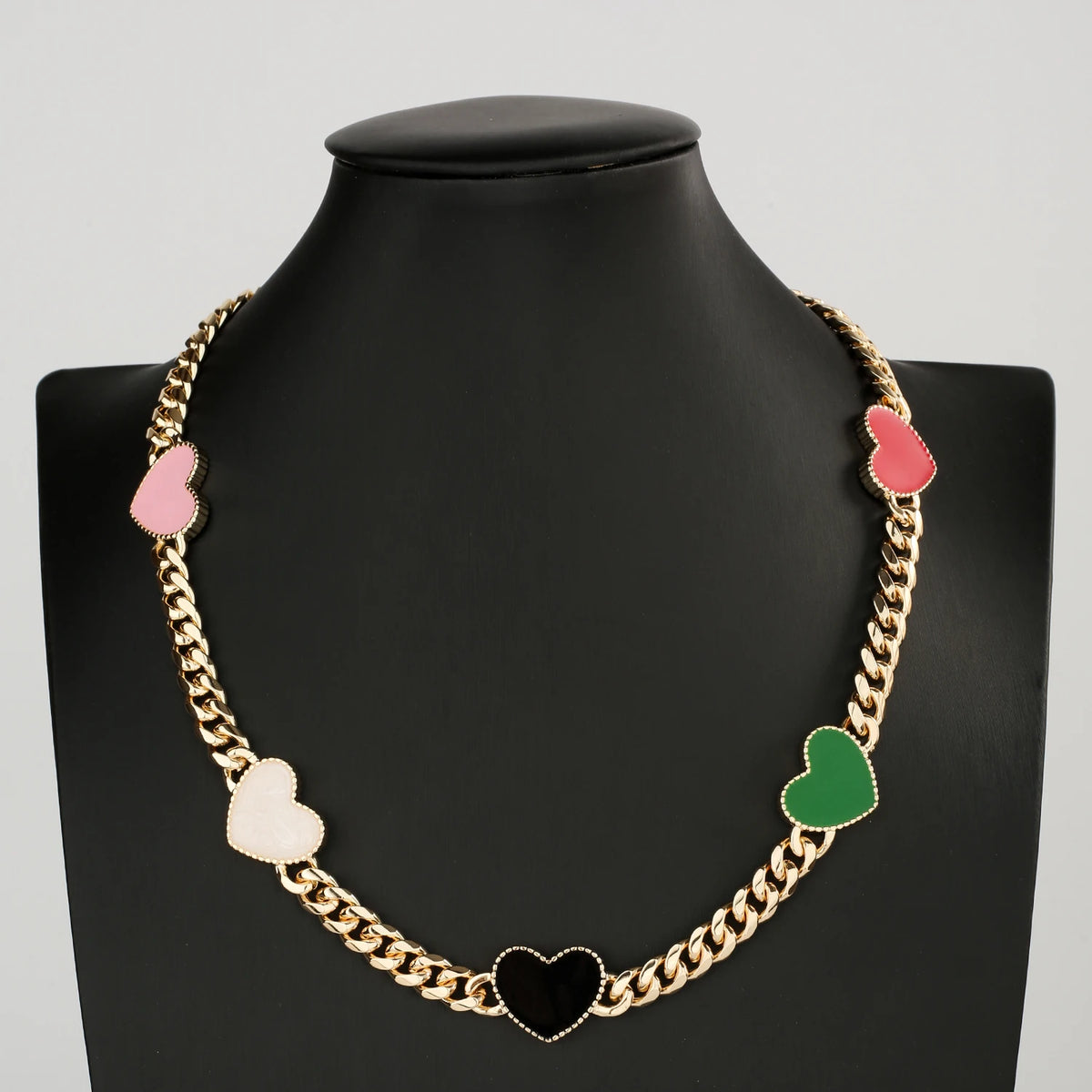 Fashionable love necklace 14K brass 8N multi-style heart-shaped necklace for women Christmas birthday New Year romantic gift