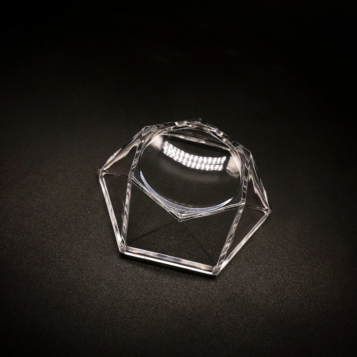 1PC Acrylic Crystal Ball Clear Display Base Sphere Stand Holder Transparent For Table Desktop  Office Ornament  Home Decor