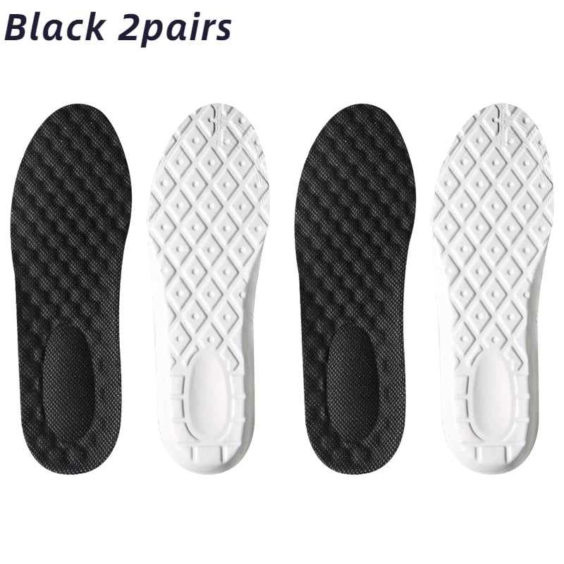 Latex Memory Foam Insoles for Sports Soft Foot Support Shoe Pads High Elastic Orthopedic Sport Insole Feet Care Insert Cushion
