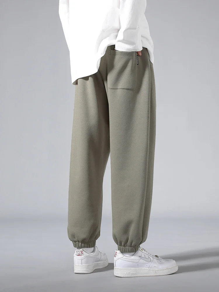 2025 Men's Jogger Cotton Sweatpants Big Size 8XL 7XL 6XL Sports Baggy Pants Sting Banding  Hip Hop Loose Harem Trousers