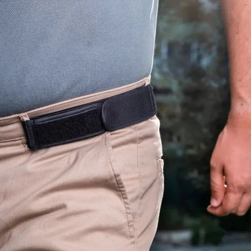 Buckle Free Waist Belts Men's Ultra-soft No Buckle Elastic Belts Fashion Comfortable Stylish Belt Loop Buckle-Free Belt Unisex
