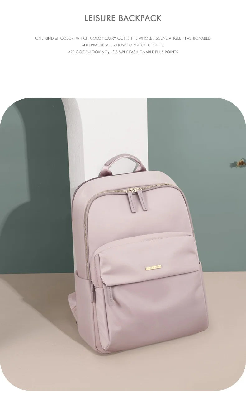 GOLF Backpack for Women Simple and Fashionable Schoolbag for Female College Students,High School Girls ,Computer Backpack