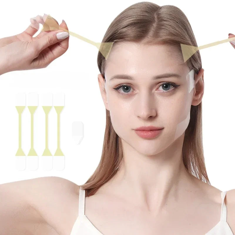 Invisible Face Lift Tape Facial Slimming Tape Wrinkle Removal Sticker Face Stickers Neck Eye Lifte Sticker Face V Line Patch