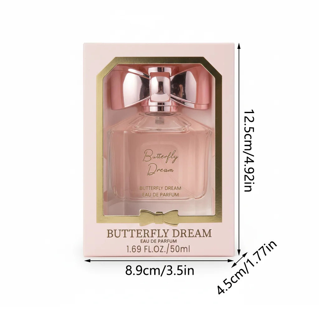 MINISO BUTTERFLY DREAM Women Perfume Original Luxury Floral Eau De Parfum Designer Fragrance For Woman Body Spray 50ML