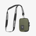 Fashion Mini Neck Wallet for Men Teen Boys Girls Zipper Coin Purse with Lanyard Credit Cards ID Holder Pocket