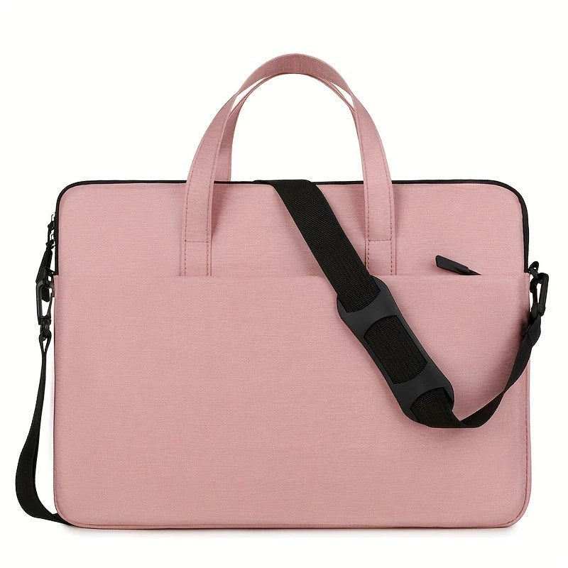 New Laptop Bag With,Personalized Embroidered Name Outdoor Business Large Capacity Laptop Bag, Single Shoulder Laptop Gift Bag