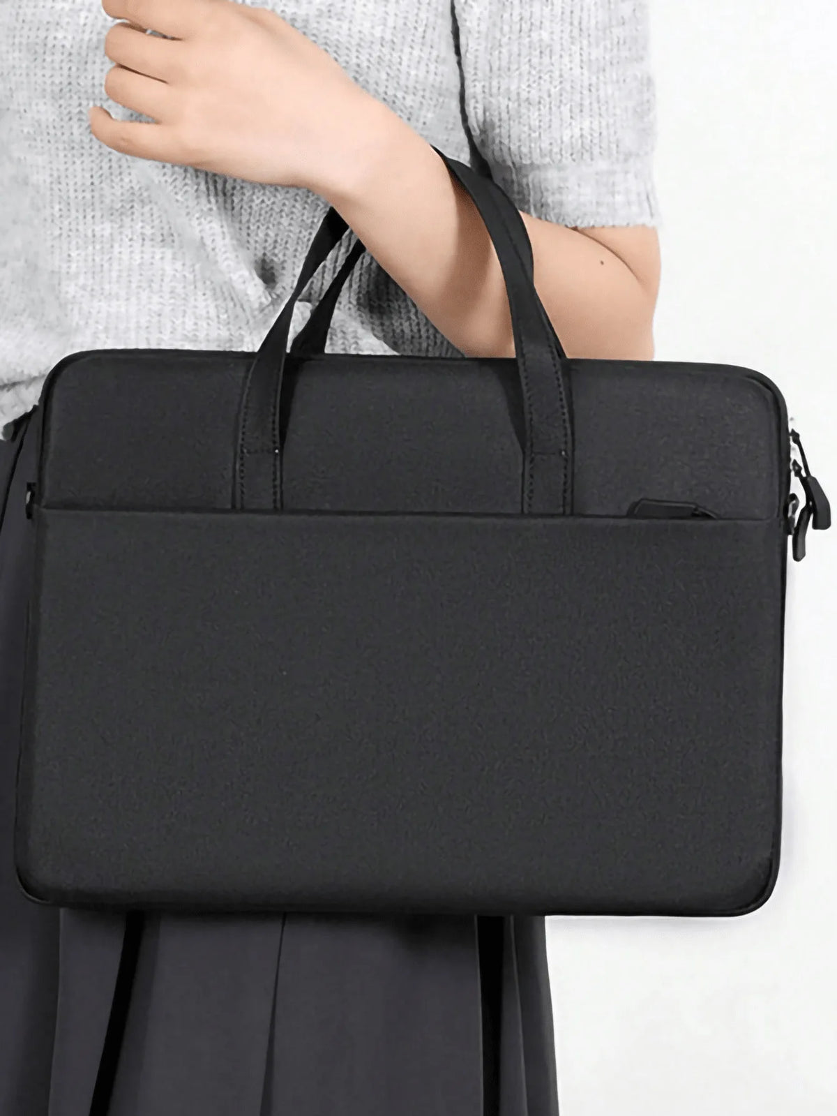 New Laptop Bag With,Personalized Embroidered Name Outdoor Business Large Capacity Laptop Bag, Single Shoulder Laptop Gift Bag