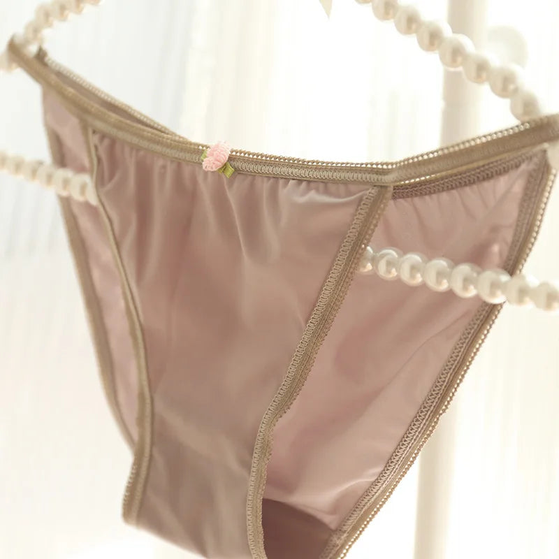 new girls underwear 6pc/lot lace nylon low waist  briefs young girl panties Teenagers wholesales students summer hot sales