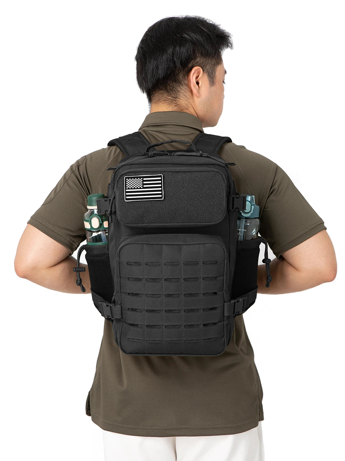 25L/45L Tactical Backpack for Women/men School Bag Gym Rucksack with Dual Cup Holder mini backpack bags for womens