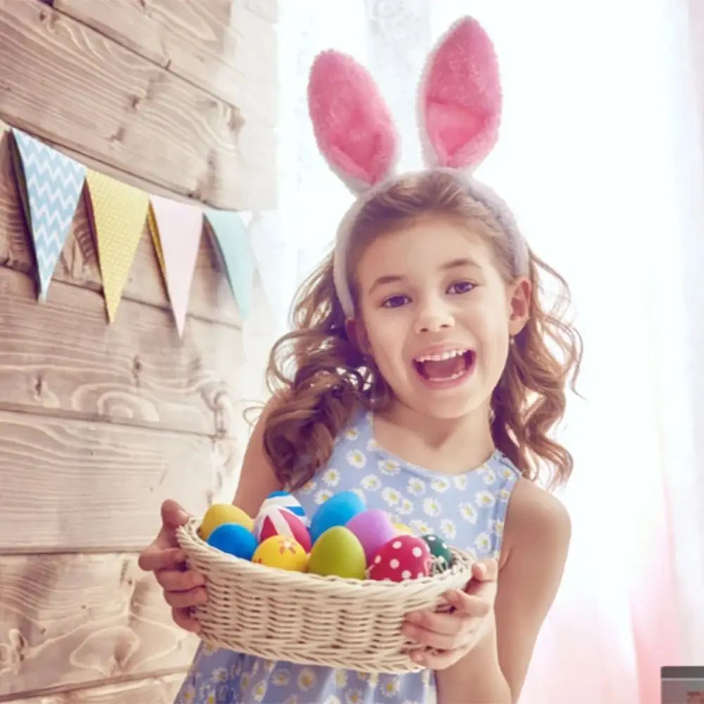 Osterhasenohren Stirnbänder Erwachsene Kinder Süße Bunte Hasenohren Oster Stirnreif Kostüm Requisiten Kopfbedeckung Haarschmuck
