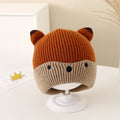 Cute Cartoon Beanie Baby Winter Warm Knitted Hat 3-12Month Newborn Ear Protection Pullover Cap Children Woolen Crochet Bonnet
