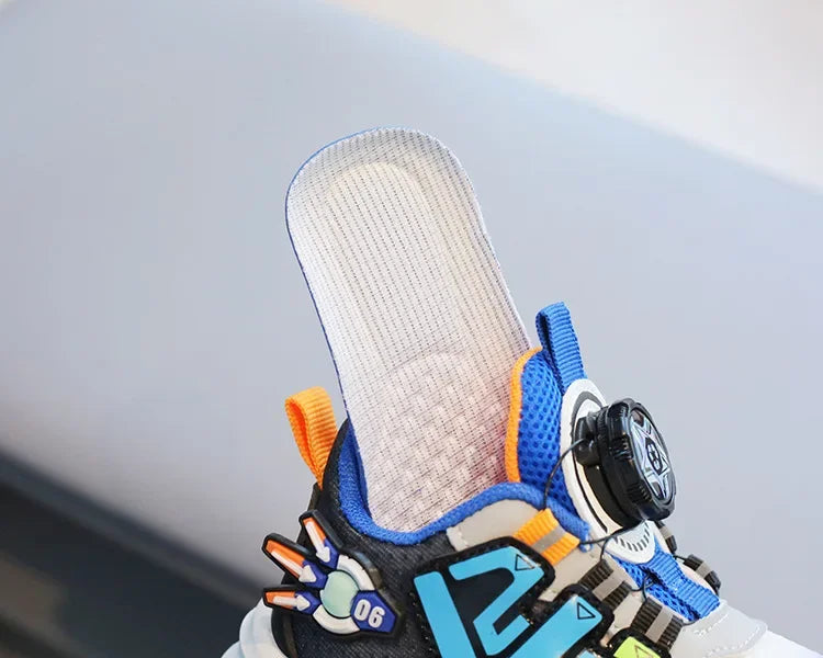 2025 Kids Breathable Mesh Sneakers | Non-Slip Soft Sole Outdoor Running Shoes for Boys Girls,