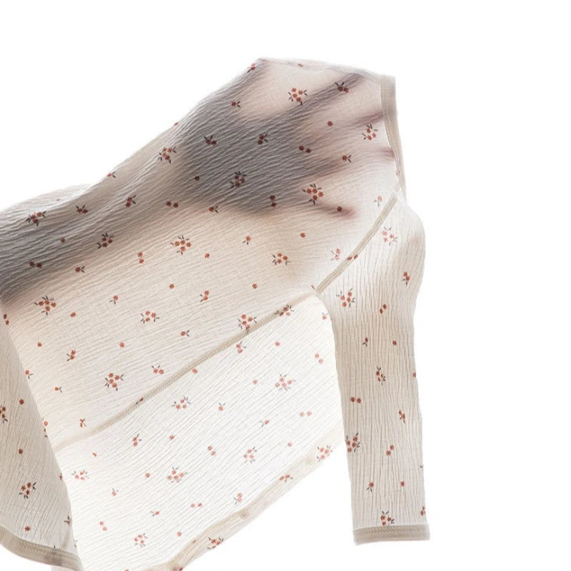 Baby Pure Cotton Breathable Skin-friendly One-piece 0-18M Kid Summer Lightweight Romper Infant Snap Closure Casual Comfy Onesie