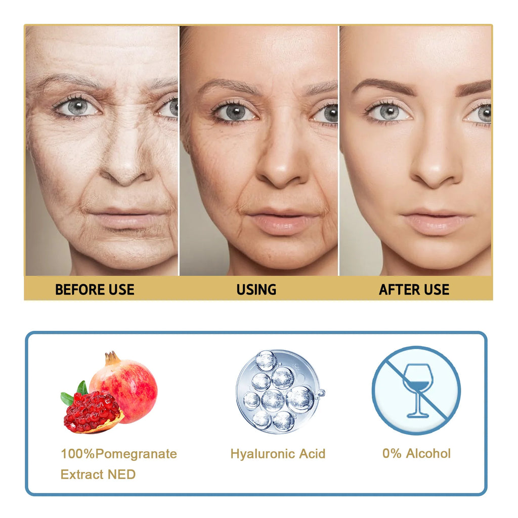 Wrinkle Remove Serum Anti-Aging Essence Fade Fine Line Lifting Firming Whitening Skin Care