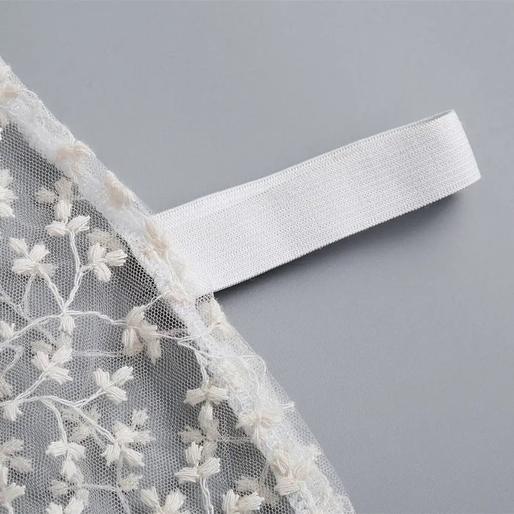Cute Petal Fake Collar Black Lace False Collar Detachable Lapel Clothes Accessories Women