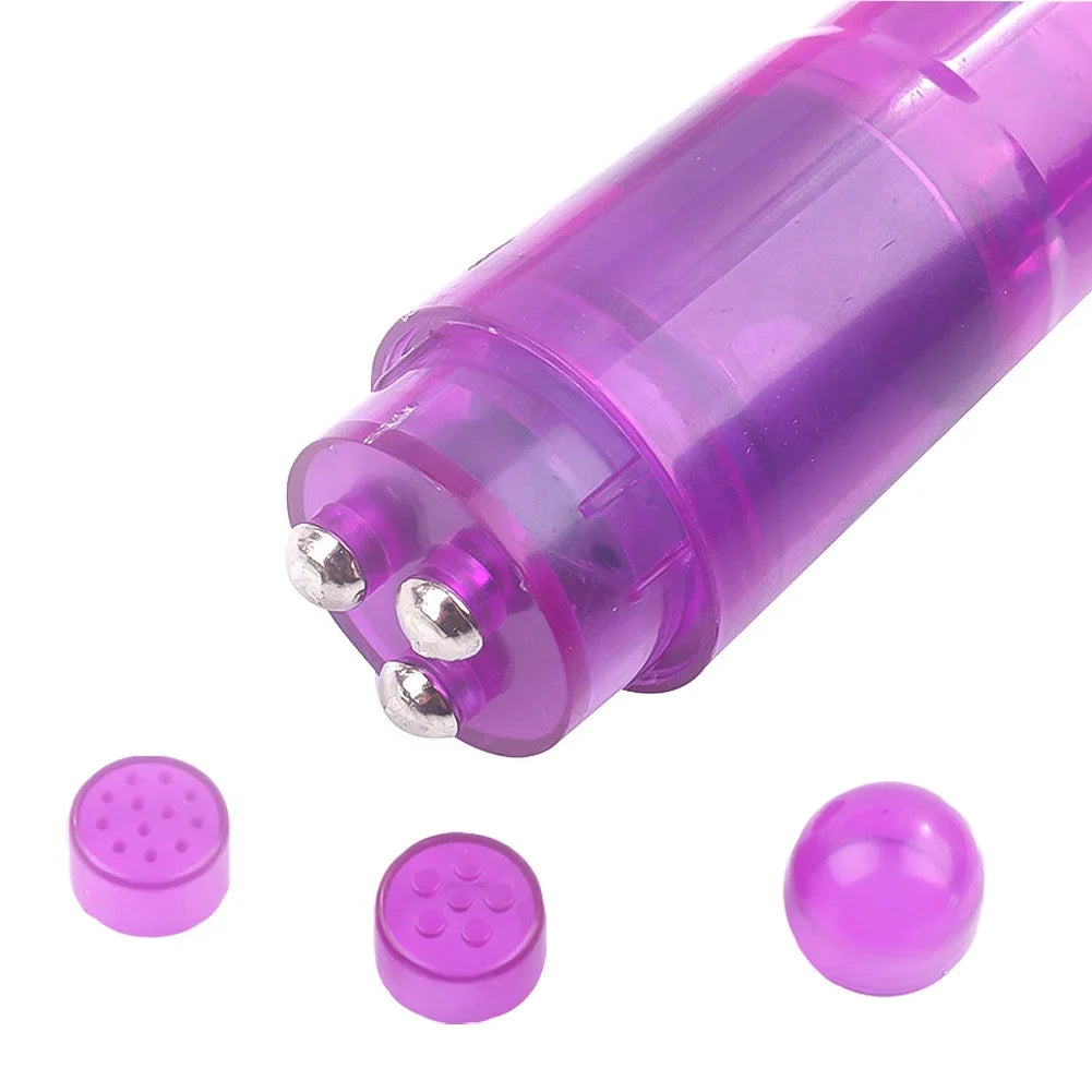 1PC Mini Body Massager Relieve Stress Hand Vibration Massager Full Body Face Shoulder Massager Pocket Travel Massager Tools