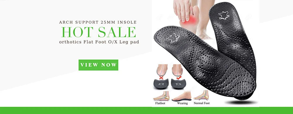 EiD 3/4 Leder orthopädische Schuheinlagen für Plattfüße Fußgewölbestütze orthopädische Schuheinlegesohle Einlegesohlen für Herren und Damen Fußpflege