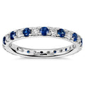 Huitan Simple Stylish Finger-ring for Women Blue/Crystal Cubic Zirconia Fashion Contracted Female Accessories Versatile Jewelry