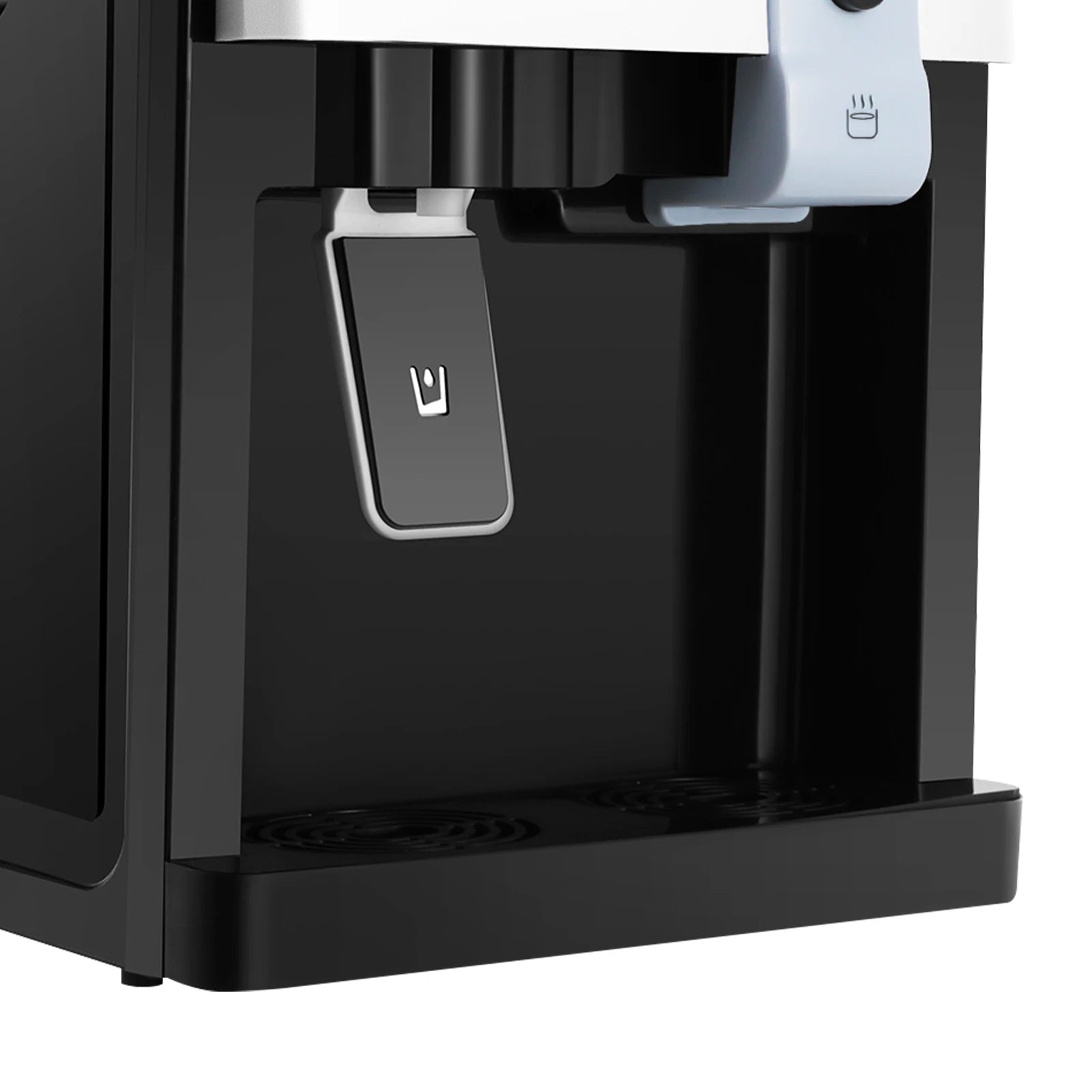 Water Cooler Dispenser Countertop Hot/Cold Drinking Machine Electric Hot Cold Water Dispenser for Home Office Use White