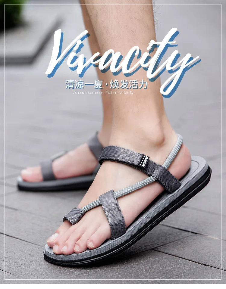 Men/Women Sandals Casual Shoes Lightweight Flip Flops Sandles Solid Color Shoes For Summer Beach Slippers Zapatos Hombre