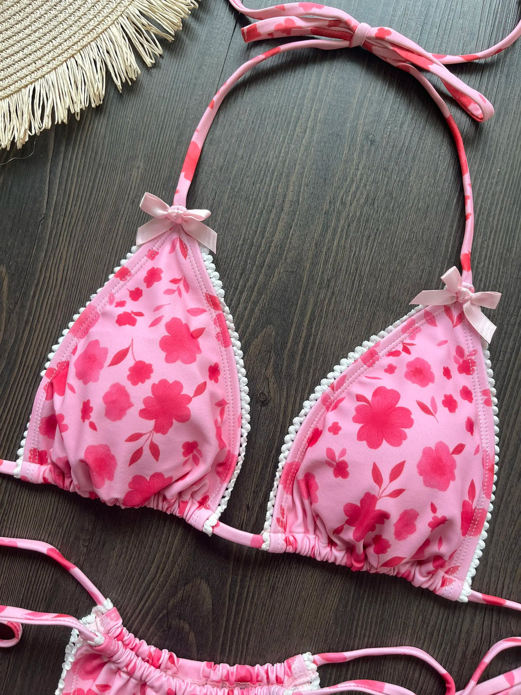 Micro Bikini Push-Up Damen Bademode 2026 Sexy weibliche Bademode Brasilianischer Bikini Set Tanga Biquini Badeanzüge Print Strandbekleidung