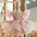 New hot selling elegant dresses for girls, high-end banquet evening dresses, luxurious and fashionable Christmas outfits for gir