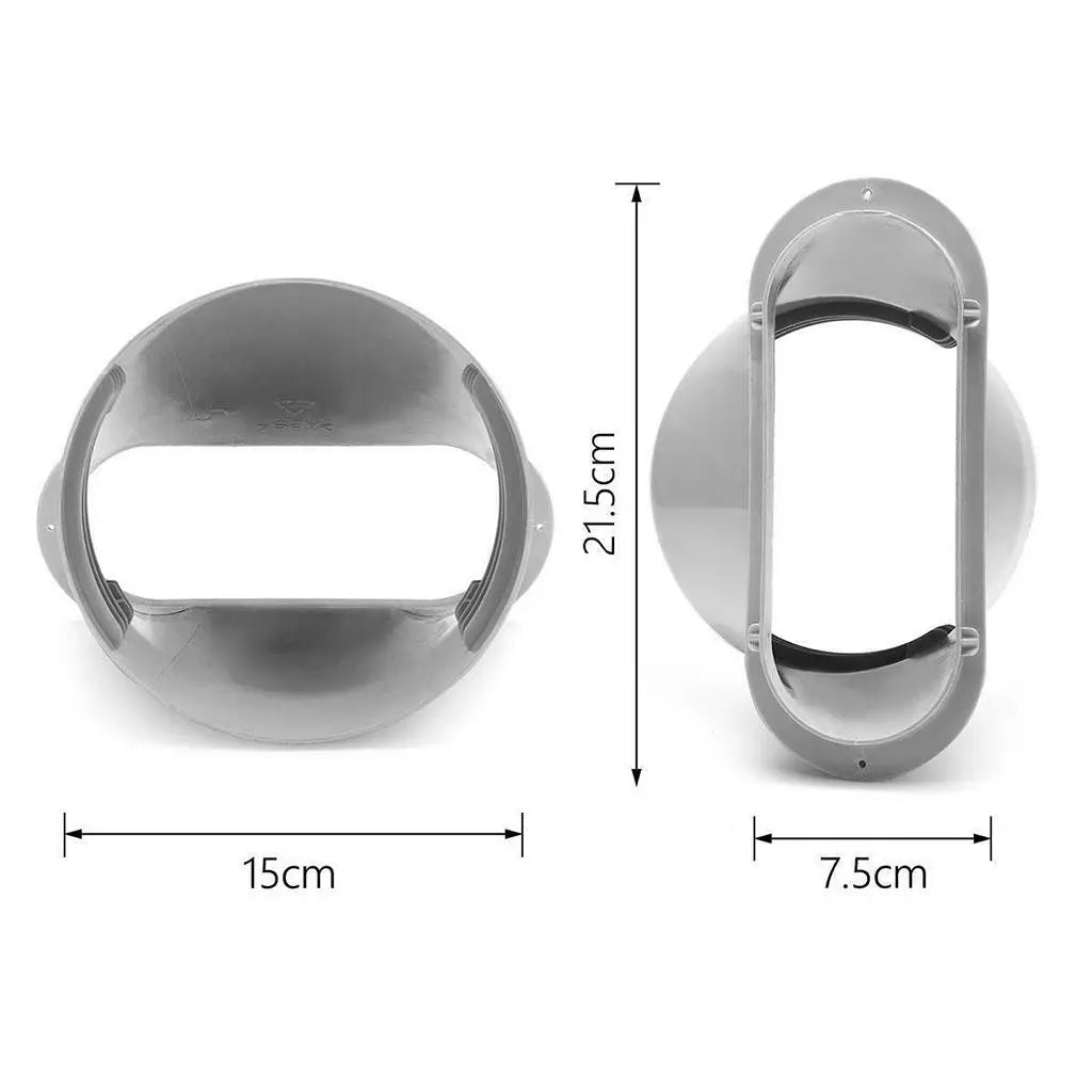 15cm Portable Window Adaptor Exhaust Duct Hose Connector Conditioner