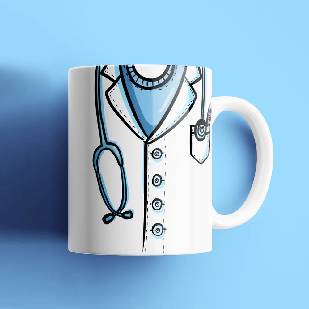 Doc Gifts Doctor Mug - 320ml Ceramic Coffee Cup Gift Milk Mugs hospital office tea cup friends birthday gift mug