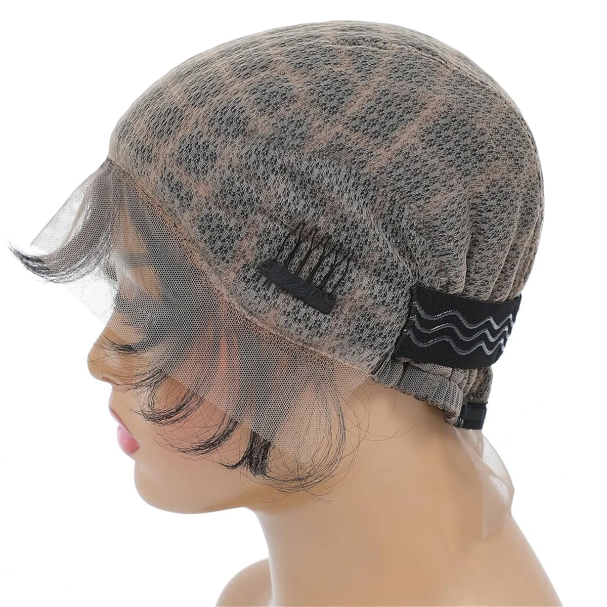HOT Braided Wig Cap -Double Full Lace Crochet Wig Cap with Baby Hair - Breathable Lace Cap for Black Women Glueless Braided